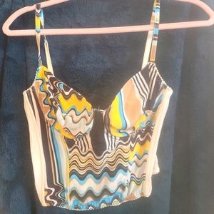 Missoni bustier top